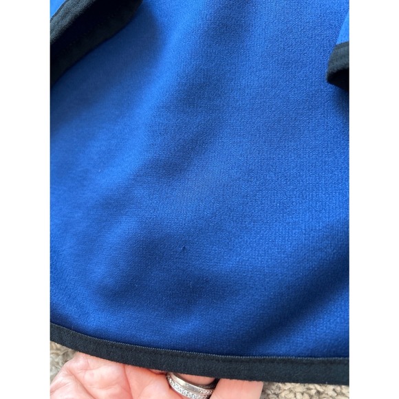 Nike Dri Fit Quarter Zip Midweight Long Sleeve Pullover Men's Large Blue - Picture 2 of 4